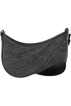 MUGLER Mujer, Bolsos, Negro, Talla: ONE Size
