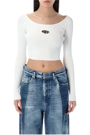 Diesel Mujer, Camisetas, Blanco, Talla: M