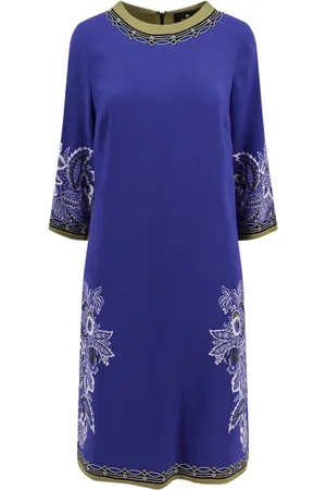 Etro Mujer, Vestidos, Azul, Talla: M