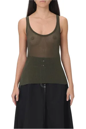 Max Mara Mujer, Camisetas, Verde, Talla: M