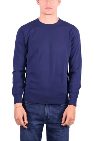 KANGRA CASHMERE Hombre, Jerseys, Azul, Talla: M