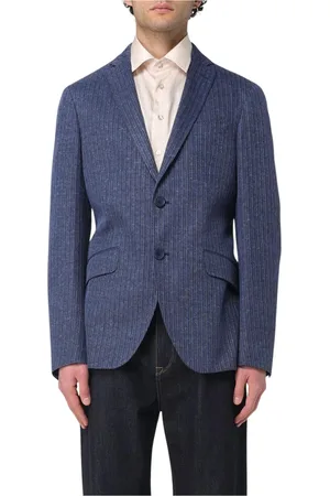 Etro Hombre, Chaquetas, Azul, Talla: L