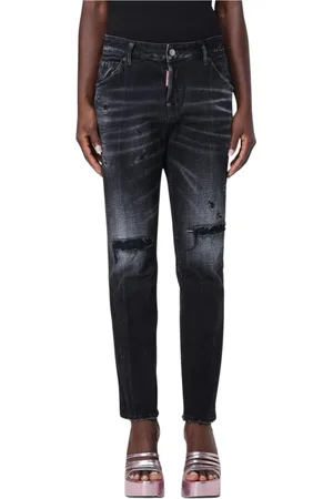 Dsquared2 Mujer, Vaqueros, Negro, Talla: 2XS
