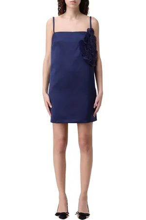 Elisabetta Franchi Mujer, Vestidos, Azul, Talla: L