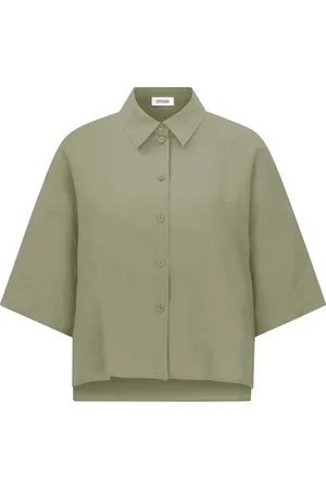 Drykorn Mujer, Blusas y Camisas, Verde, Talla: M