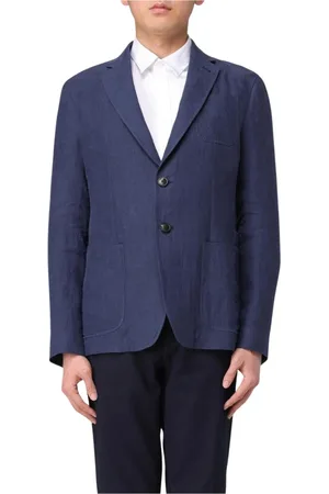 Emporio Armani Hombre, Chaquetas, Azul, Talla: XL