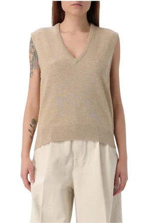 Maison Margiela Mujer, Jerseys, Marrón, Talla: L