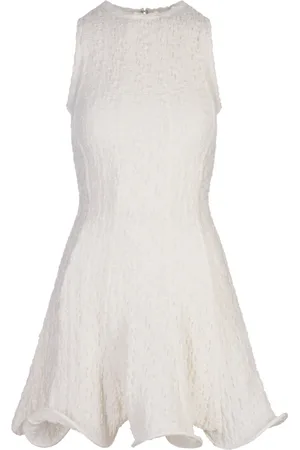 Msgm Mujer, Vestidos, Blanco, Talla: 3XS