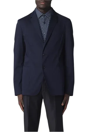 HUGO BOSS Hombre, Chaquetas, Azul, Talla: M