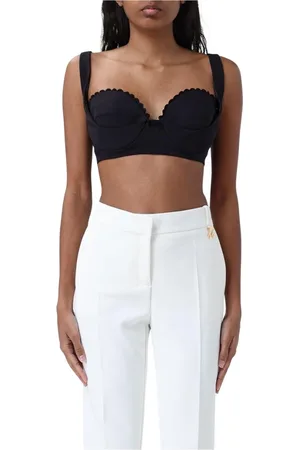 Elisabetta Franchi Mujer, Camisetas, Negro, Talla: M