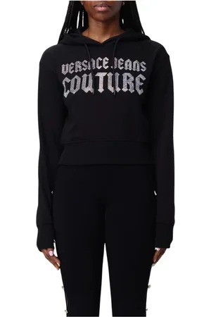 VERSACE Mujer, Sudaderas, Negro, Talla: XS