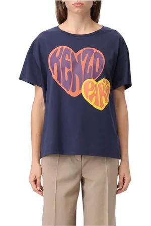 Kenzo Mujer, Camisetas, Azul, Talla: S