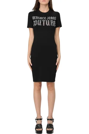 VERSACE Mujer, Vestidos, Negro, Talla: M