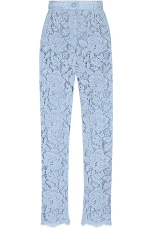 Dolce & Gabbana Mujer, Pantalones, Azul, Talla: S