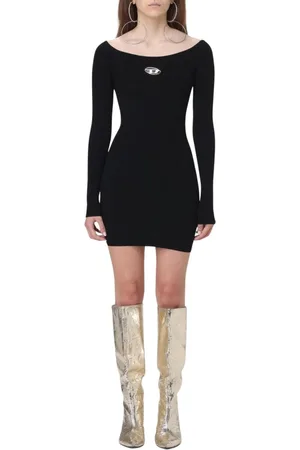 Diesel Mujer, Vestidos, Negro, Talla: M