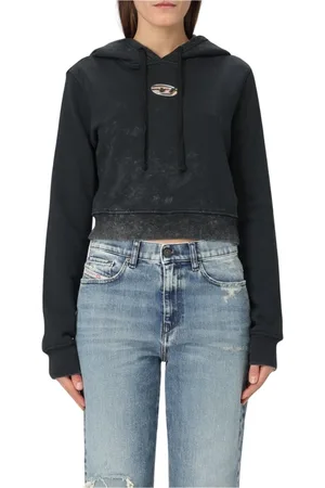 Diesel Mujer, Sudaderas, Negro, Talla: L