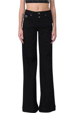 VERSACE Mujer, Vaqueros, Negro, Talla: W27