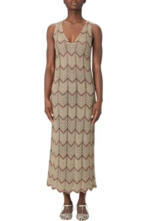 Twin-Set Mujer, Vestidos, Verde, Talla: L