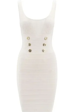 Pinko Mujer, Vestidos, Blanco, Talla: L