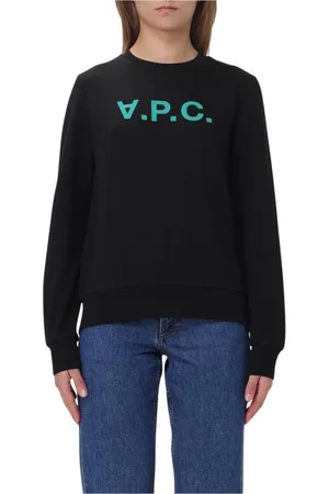 A.P.C. Mujer, Sudaderas, Negro, Talla: S