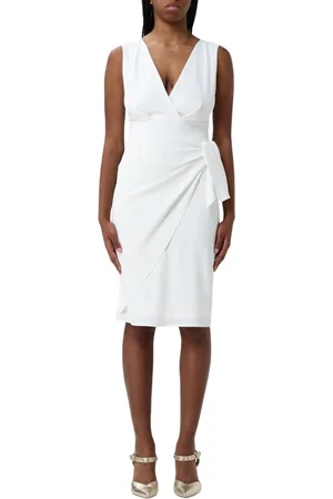 HANITA Mujer, Vestidos, Blanco, Talla: S