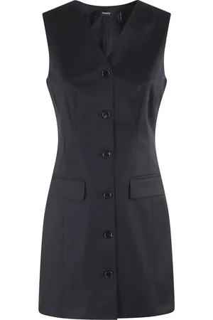 THEORY Mujer, Vestidos, Negro, Talla: 2XS