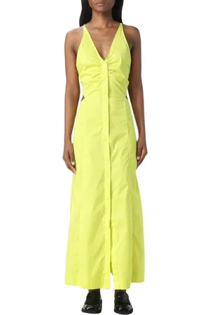 Ganni Mujer, Vestidos, Amarillo, Talla: L