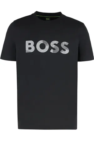HUGO BOSS Hombre, Camisetas, Negro, Talla: XS