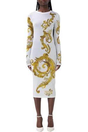 VERSACE Mujer, Vestidos, Blanco, Talla: S