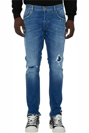 John Richmond Hombre, Vaqueros, Azul, Talla: W38