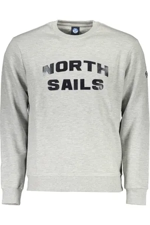 North Sails Hombre, Sudaderas, Gris, Talla: 2XL