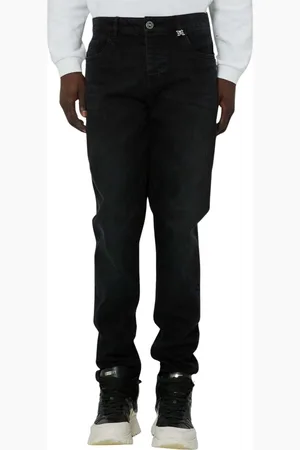 John Richmond Hombre, Vaqueros, Negro, Talla: W31