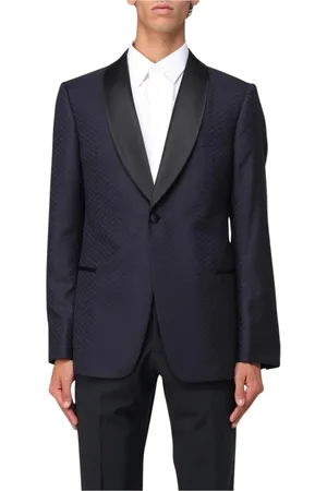 Emporio Armani Hombre, Chaquetas, Azul, Talla: XL