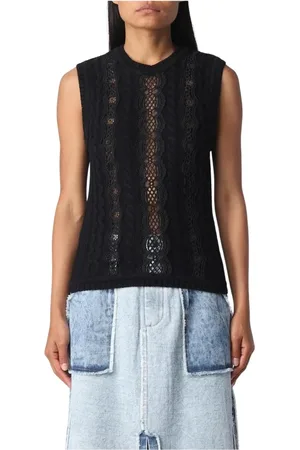 SEA Mujer, Jerseys, Negro, Talla: S