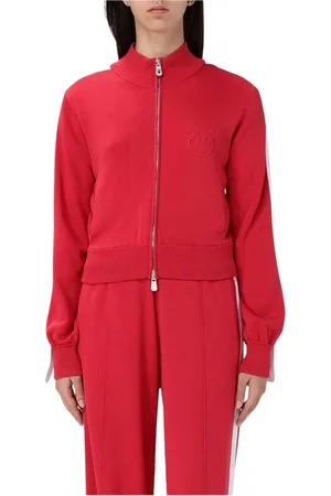 Pinko Mujer, Sudaderas, Rojo, Talla: M