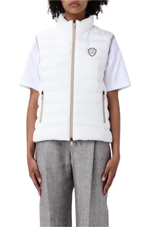 Brunello Cucinelli Mujer, Chaquetas, Blanco, Talla: L