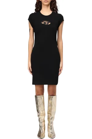 Diesel Mujer, Vestidos, Negro, Talla: XS