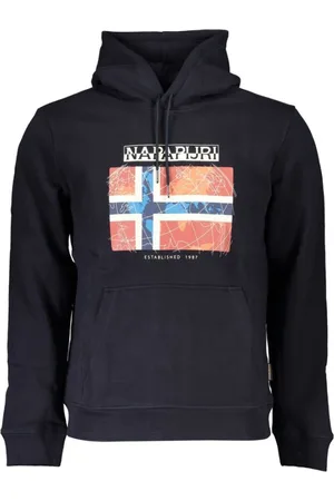 Napapijri Hombre, Sudaderas, Azul, Talla: XL
