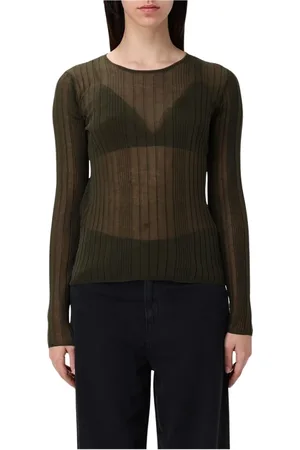 Pinko Mujer, Camisetas, Verde, Talla: L