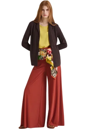 Maliparmi Mujer, Pantalones, Marrón, Talla: S