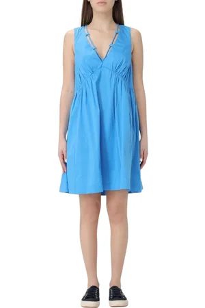 Pinko Mujer, Vestidos, Azul, Talla: 2XS