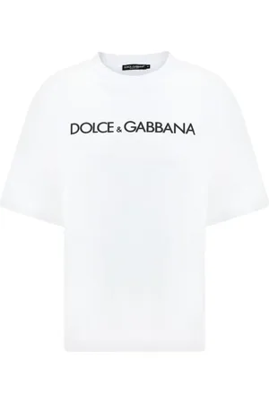 Dolce & Gabbana Mujer, Camisetas, Blanco, Talla: S