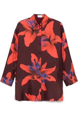 Alexander McQueen Mujer, Blusas y Camisas, Rojo, Talla: S
