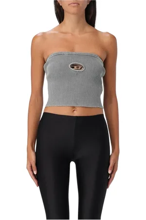 Diesel Mujer, Camisetas, Gris, Talla: S