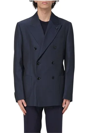 LARDINI Hombre, Chaquetas, Azul, Talla: M