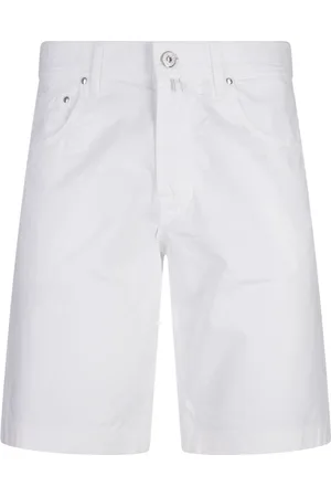Jacob Cohen Hombre, Pantalones cortos, Blanco, Talla: W31