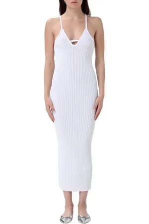 Iceberg Mujer, Vestidos, Blanco, Talla: L