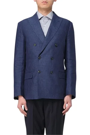 FAY Hombre, Chaquetas, Azul, Talla: 2XL