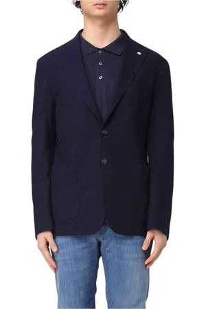 Manuel Ritz Hombre, Chaquetas, Azul, Talla: XL