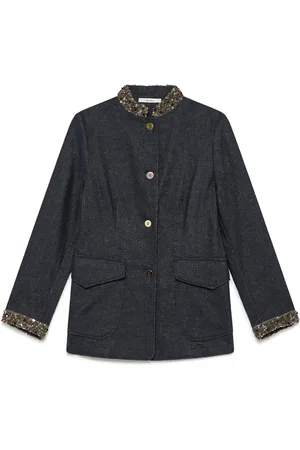Maliparmi Mujer, Chaquetas, Azul, Talla: XL